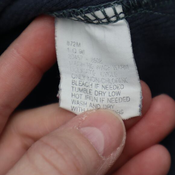 Dockers Shirt Mens L Blue Henley Sweater Long Sleeve Casual Preppy - Picture 7 of 16